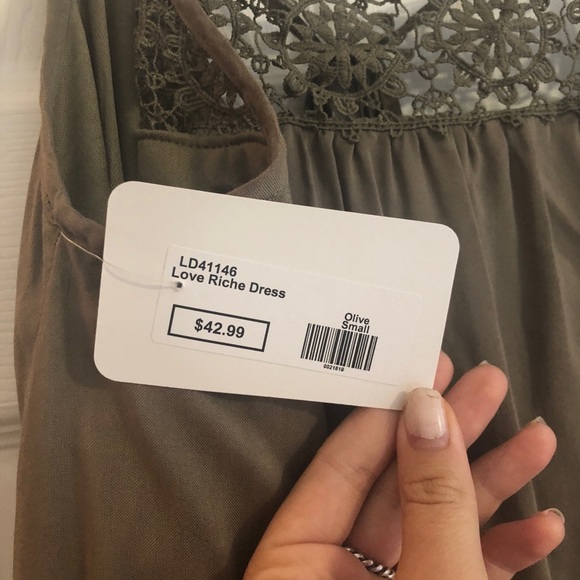 NWT - Olive Dress Small - Picture 2 of 3